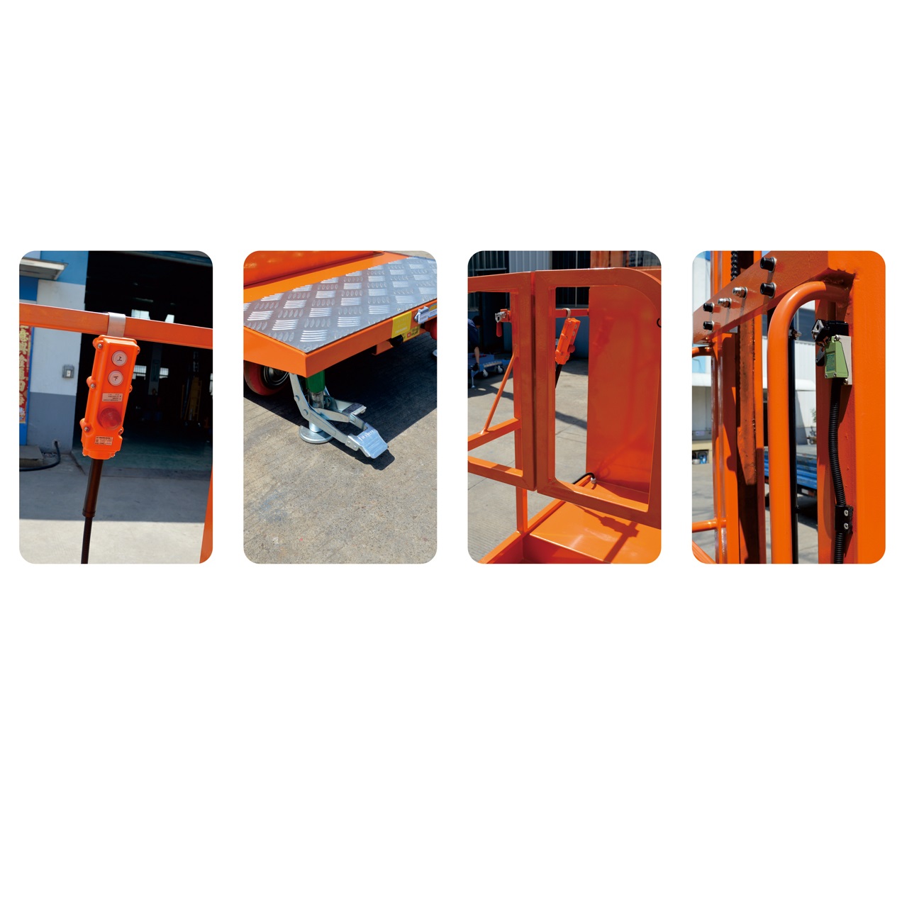 移動式高空取料平臺（三門架）